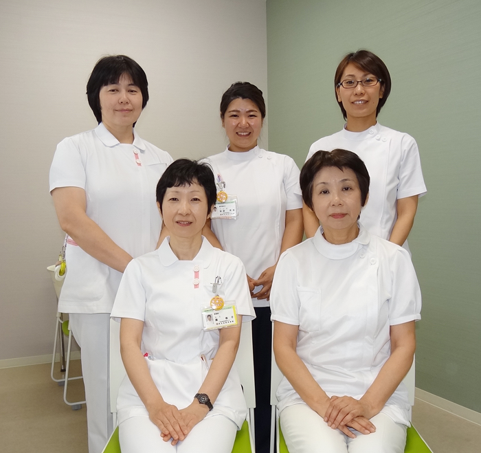 リンパ浮腫外来のスタッフ